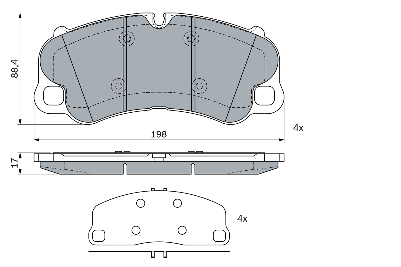 BOSCH 0 986 424 406 Brake...