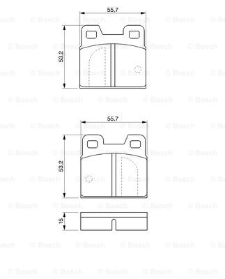 BOSCH 0 986 424 408 Brake...