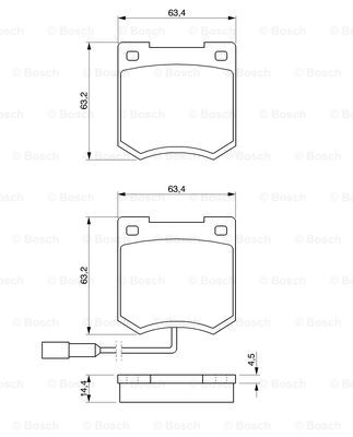 BOSCH 0 986 424 417 Brake...