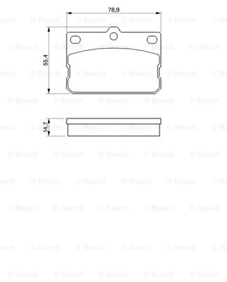 BOSCH 0 986 424 422 Brake...