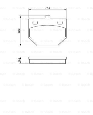 BOSCH 0 986 424 423 Brake...