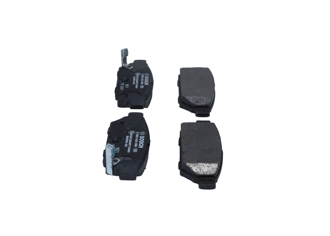 BOSCH 0 986 424 464 Bremsbelagsatz, Scheibenbremse