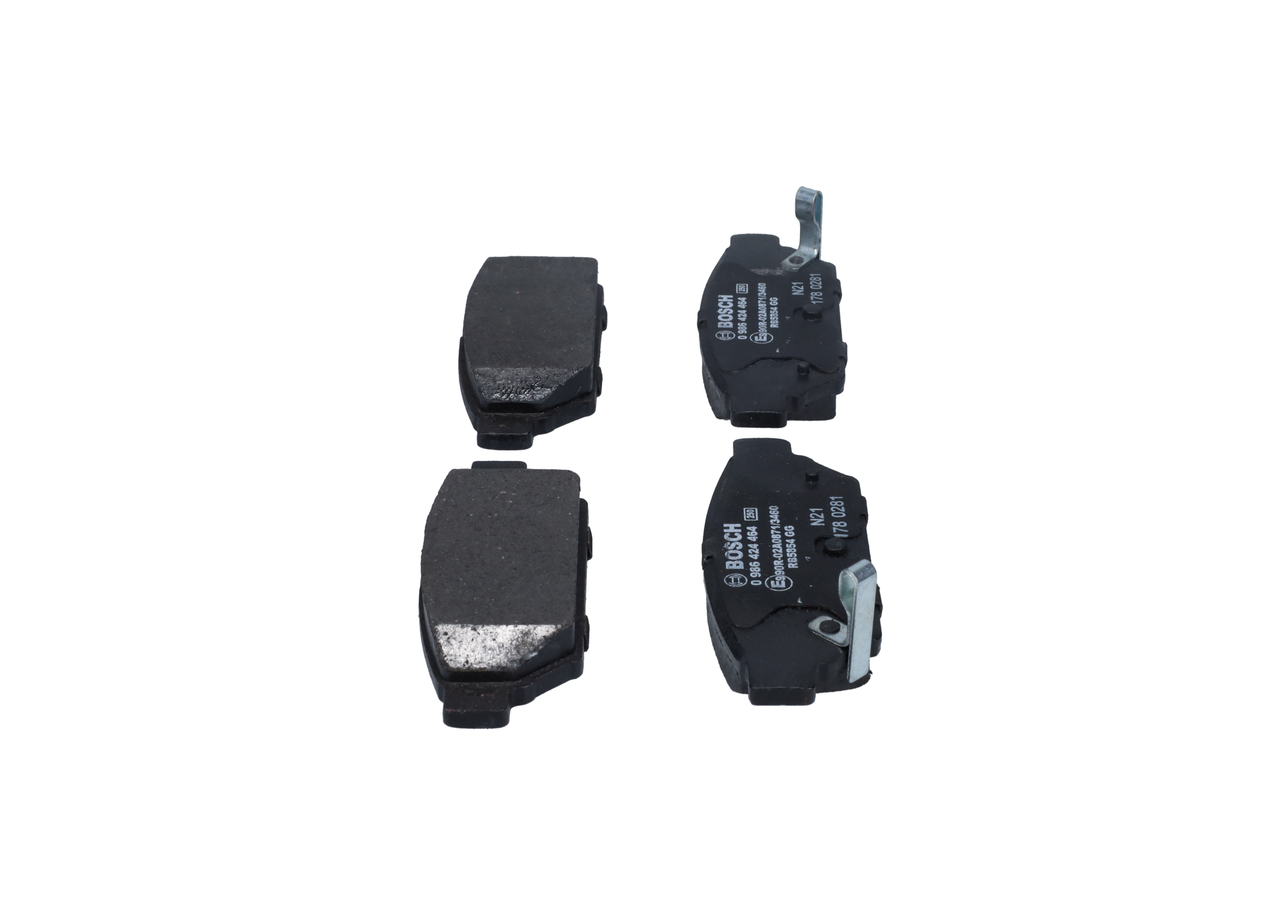 BOSCH 0 986 424 464 Bremsbelagsatz, Scheibenbremse
