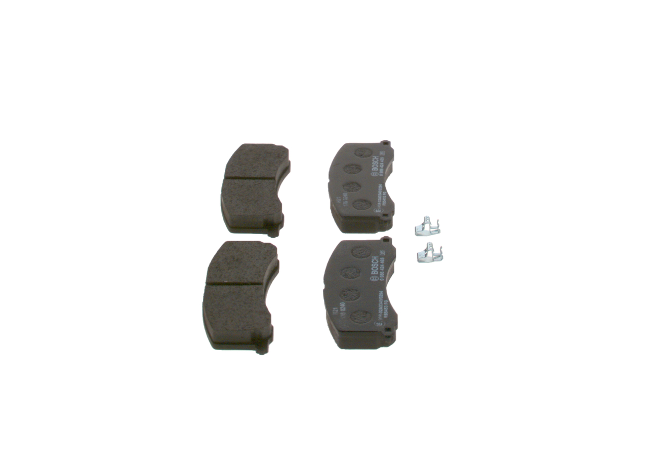 BOSCH 0 986 424 465 Bremsbelagsatz, Scheibenbremse