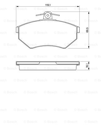 BOSCH 0 986 424 468 Brake...