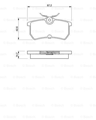 BOSCH 0 986 424 472 Brake...