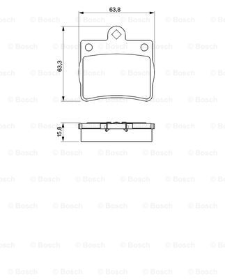 BOSCH 0 986 424 497 Brake...