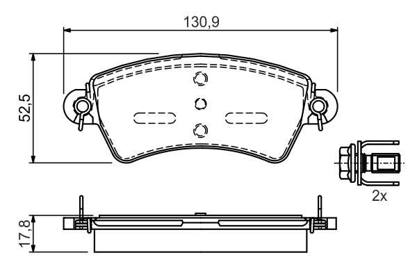 BOSCH 0 986 424 529 Brake...