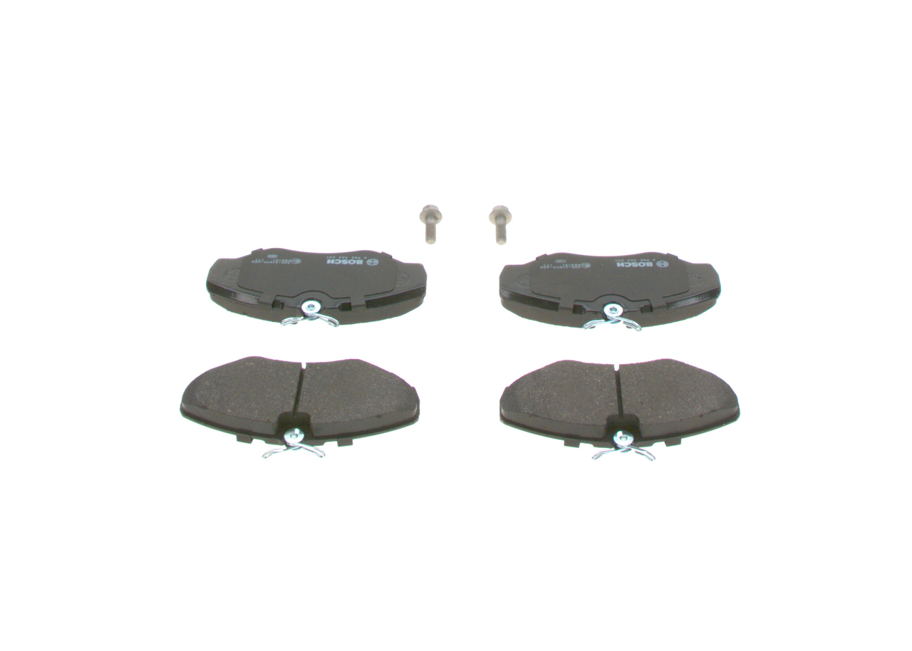 BOSCH 0 986 424 531 Bremsbelagsatz, Scheibenbremse