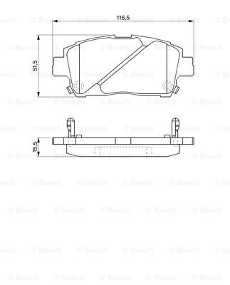 BOSCH 0 986 424 534 Brake...