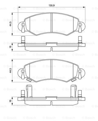 BOSCH 0 986 424 549 Brake...