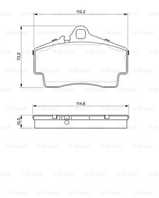 BOSCH 0 986 424 569 Brake...