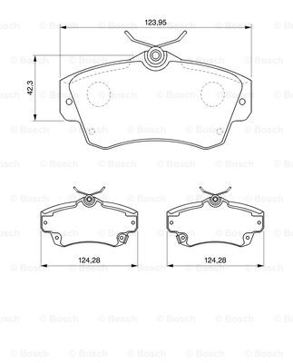 BOSCH 0 986 424 586 Brake...