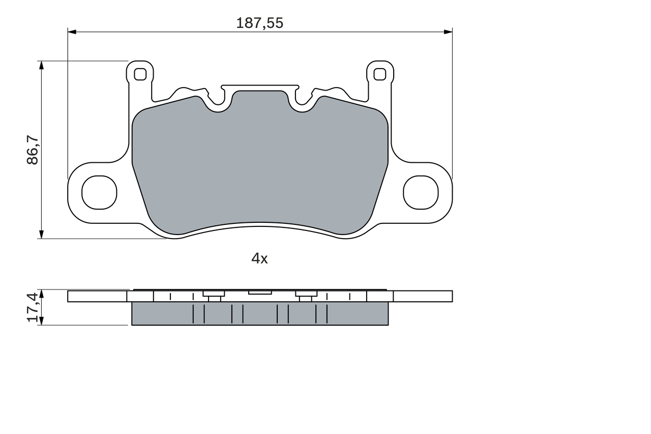 BOSCH 0 986 424 605 Kit...