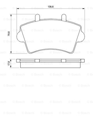 BOSCH 0 986 424 614 Brake...