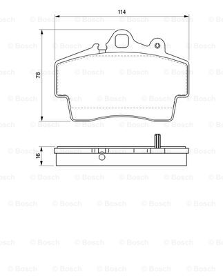 BOSCH 0 986 424 615 Brake...