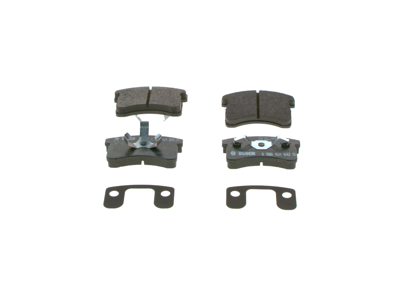BOSCH 0 986 424 642 Bremsbelagsatz, Scheibenbremse