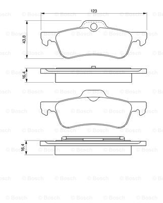 BOSCH 0 986 424 654 Brake...