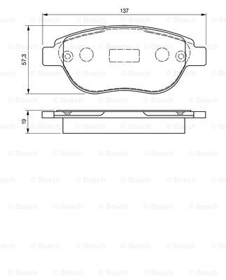 BOSCH 0 986 424 659 Brake...