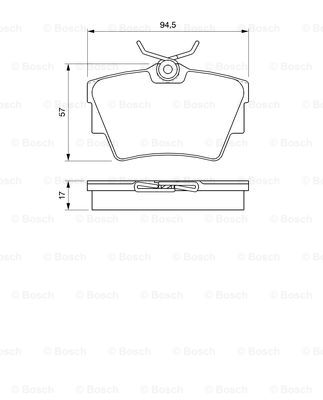 BOSCH 0 986 424 662 Brake...