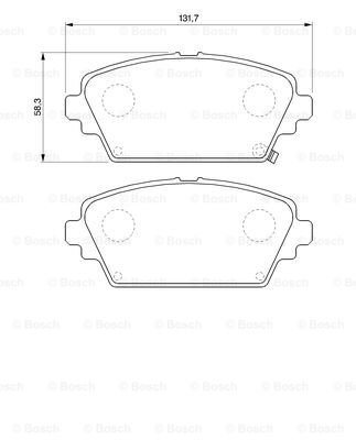 BOSCH 0 986 424 663 Kit...