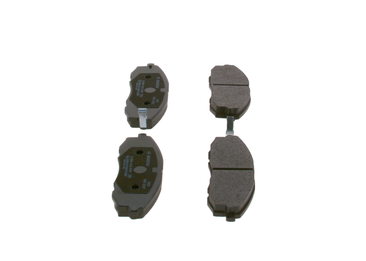 BOSCH 0 986 424 670 Bremsbelagsatz, Scheibenbremse