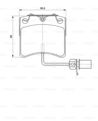 BOSCH 0 986 424 673 Brake...