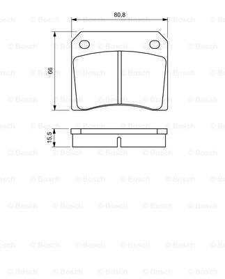 BOSCH 0 986 424 685 Brake...