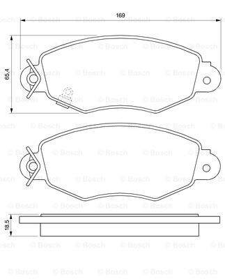 BOSCH 0 986 424 691 Brake...