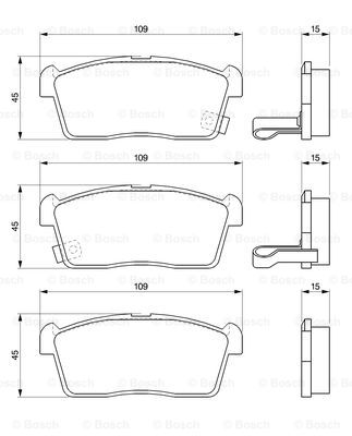 BOSCH 0 986 424 695 Kit...