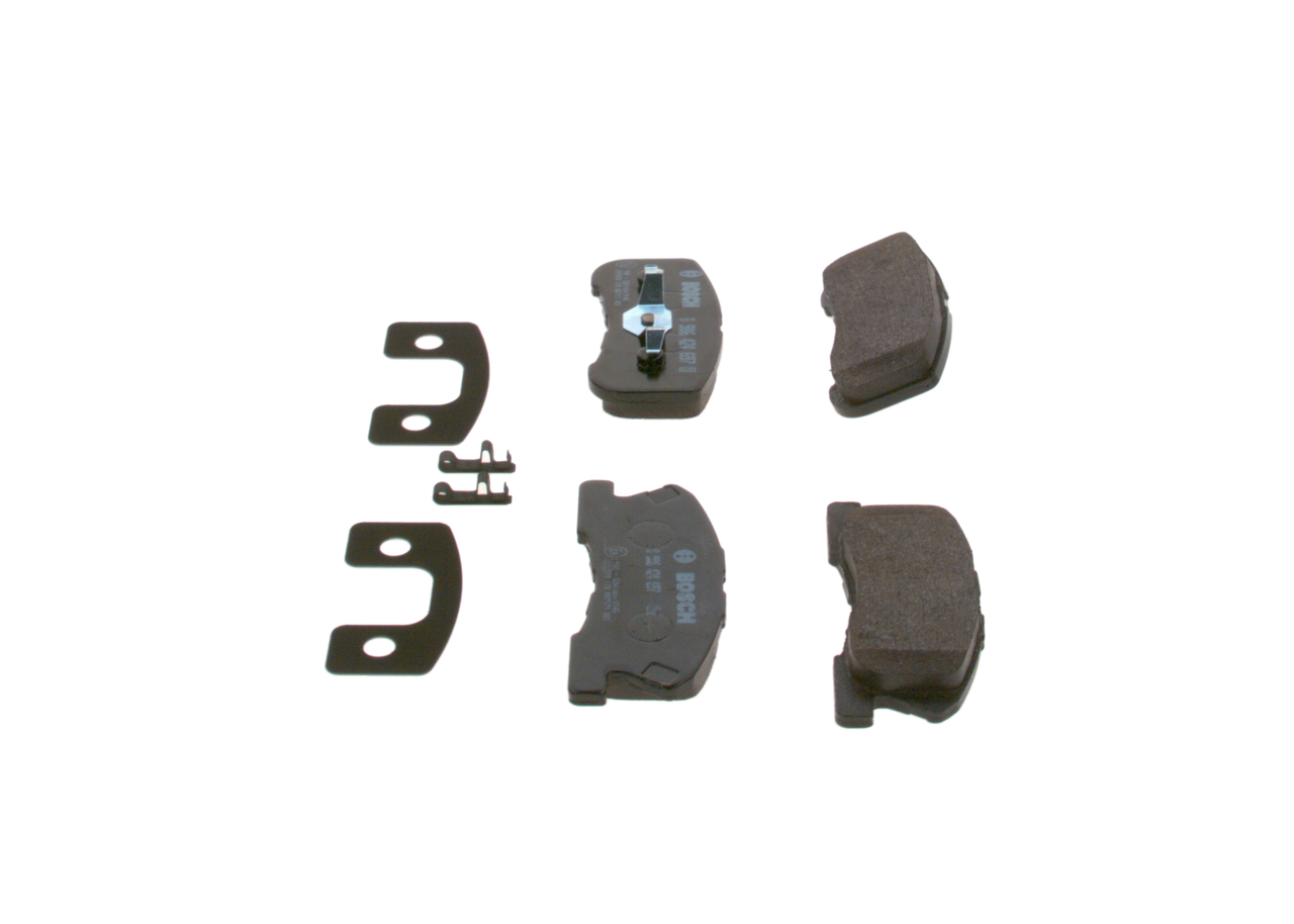 BOSCH 0 986 424 697 Bremsbelagsatz, Scheibenbremse