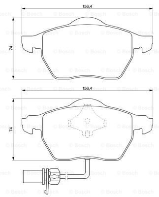 BOSCH 0 986 424 706 Brake...