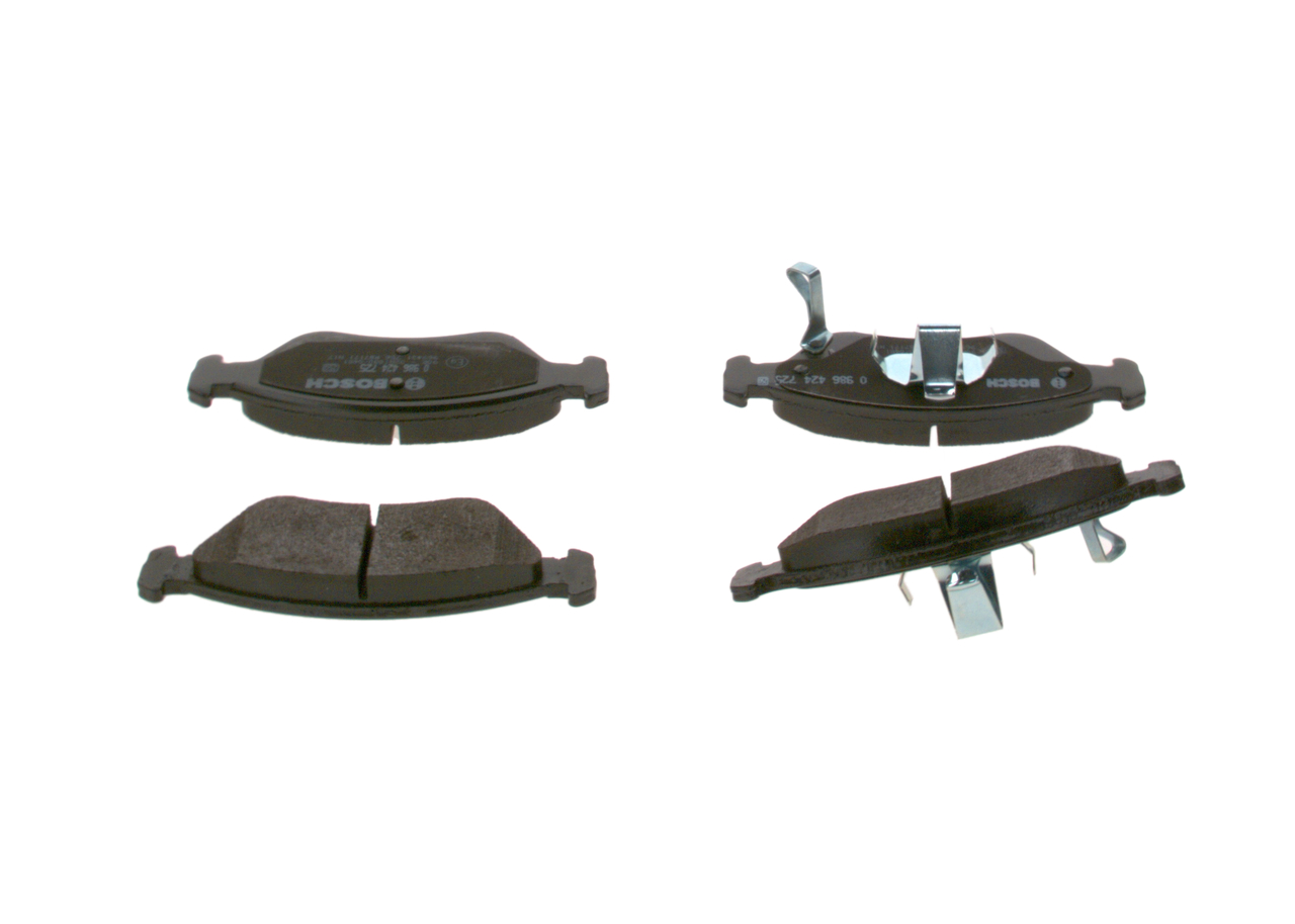 BOSCH 0 986 424 725 Bremsbelagsatz, Scheibenbremse