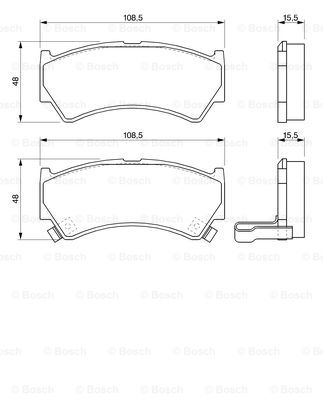 BOSCH 0 986 424 732 Brake...