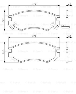 BOSCH 0 986 424 733 Brake...