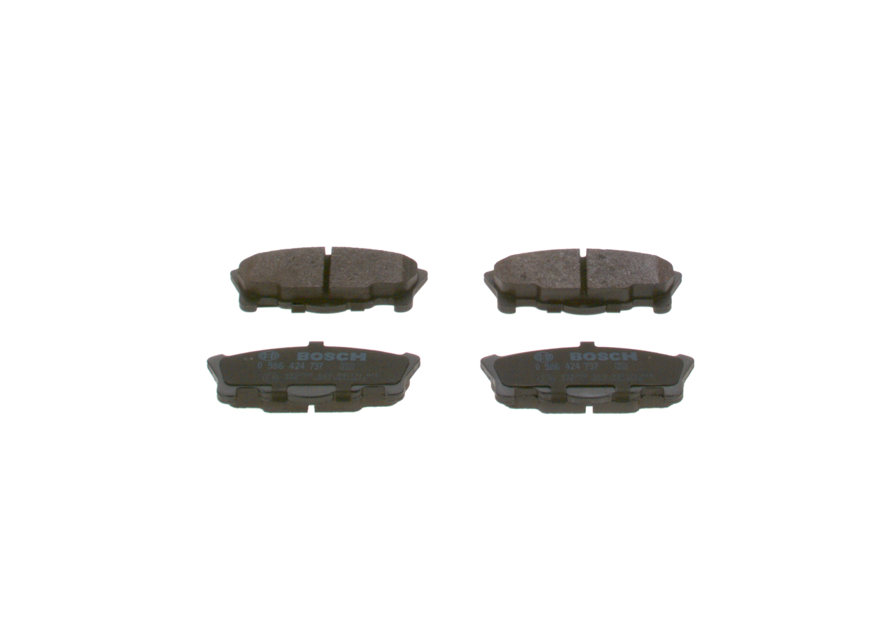 BOSCH 0 986 424 737 Bremsbelagsatz, Scheibenbremse