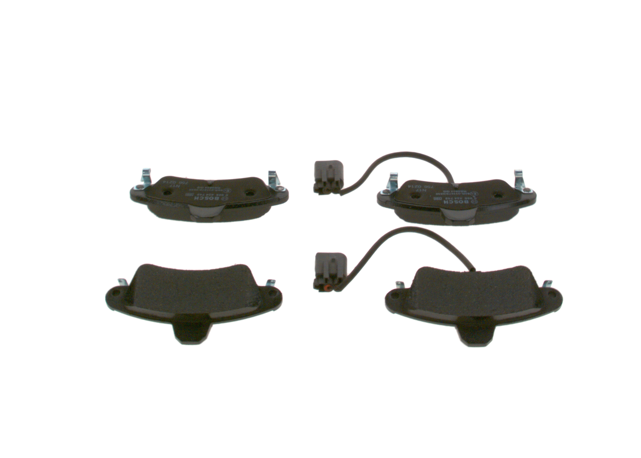 BOSCH 0 986 424 745 Bremsbelagsatz, Scheibenbremse