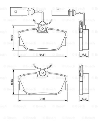 BOSCH 0 986 424 748 Brake...