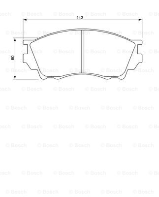 BOSCH 0 986 424 753 Brake...