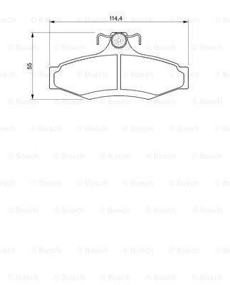 BOSCH 0 986 424 757 Brake...