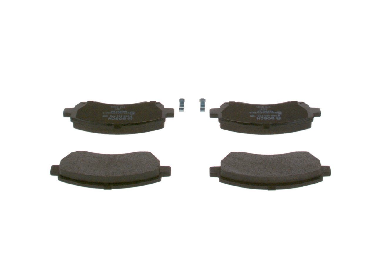 BOSCH 0 986 424 770 Bremsbelagsatz, Scheibenbremse