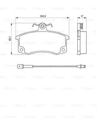 BOSCH 0 986 424 783 Brake...