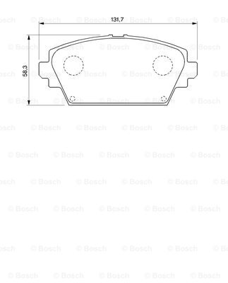 BOSCH 0 986 424 791 Kit...