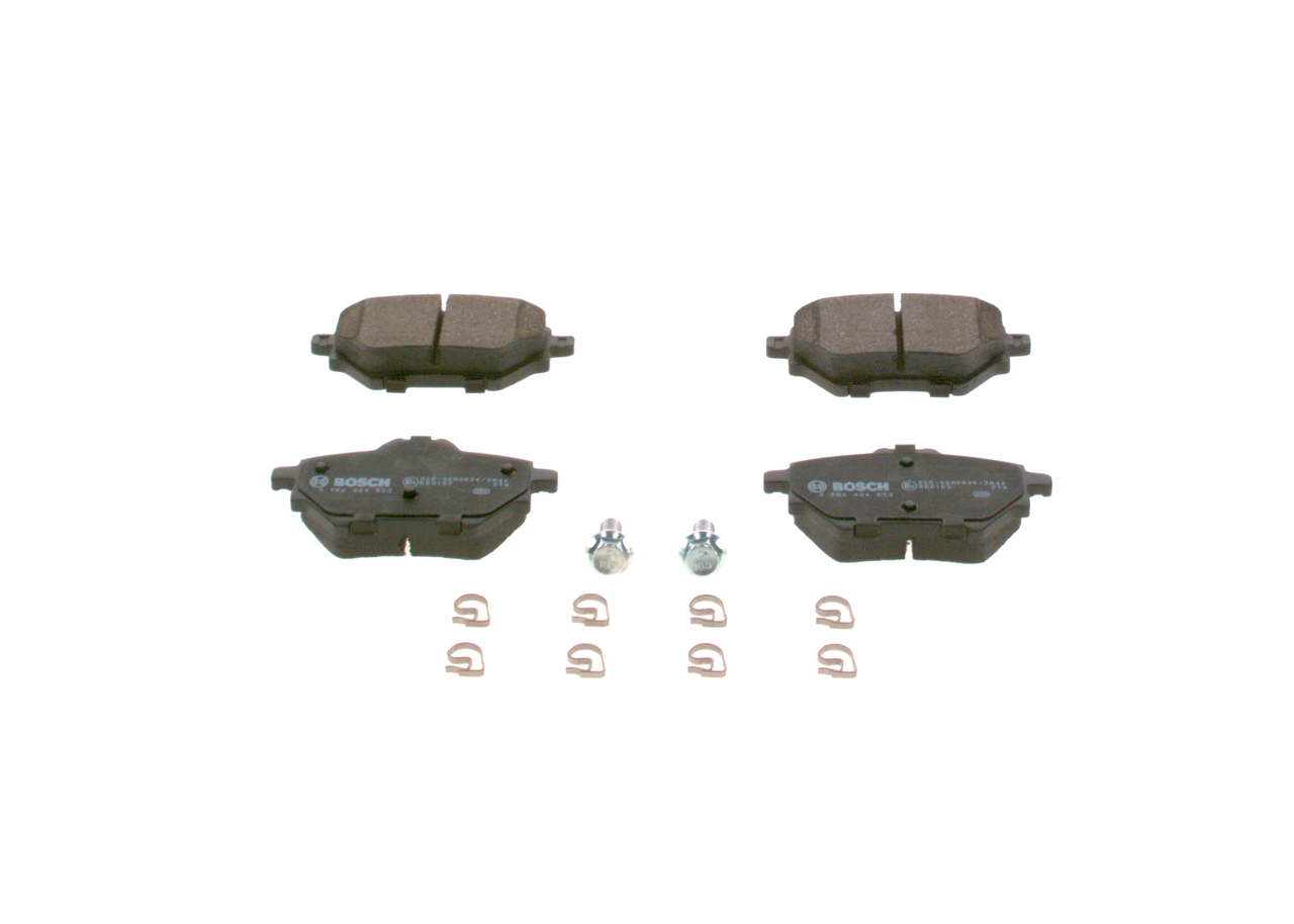 BOSCH 0 986 424 853 Bremsbelagsatz, Scheibenbremse