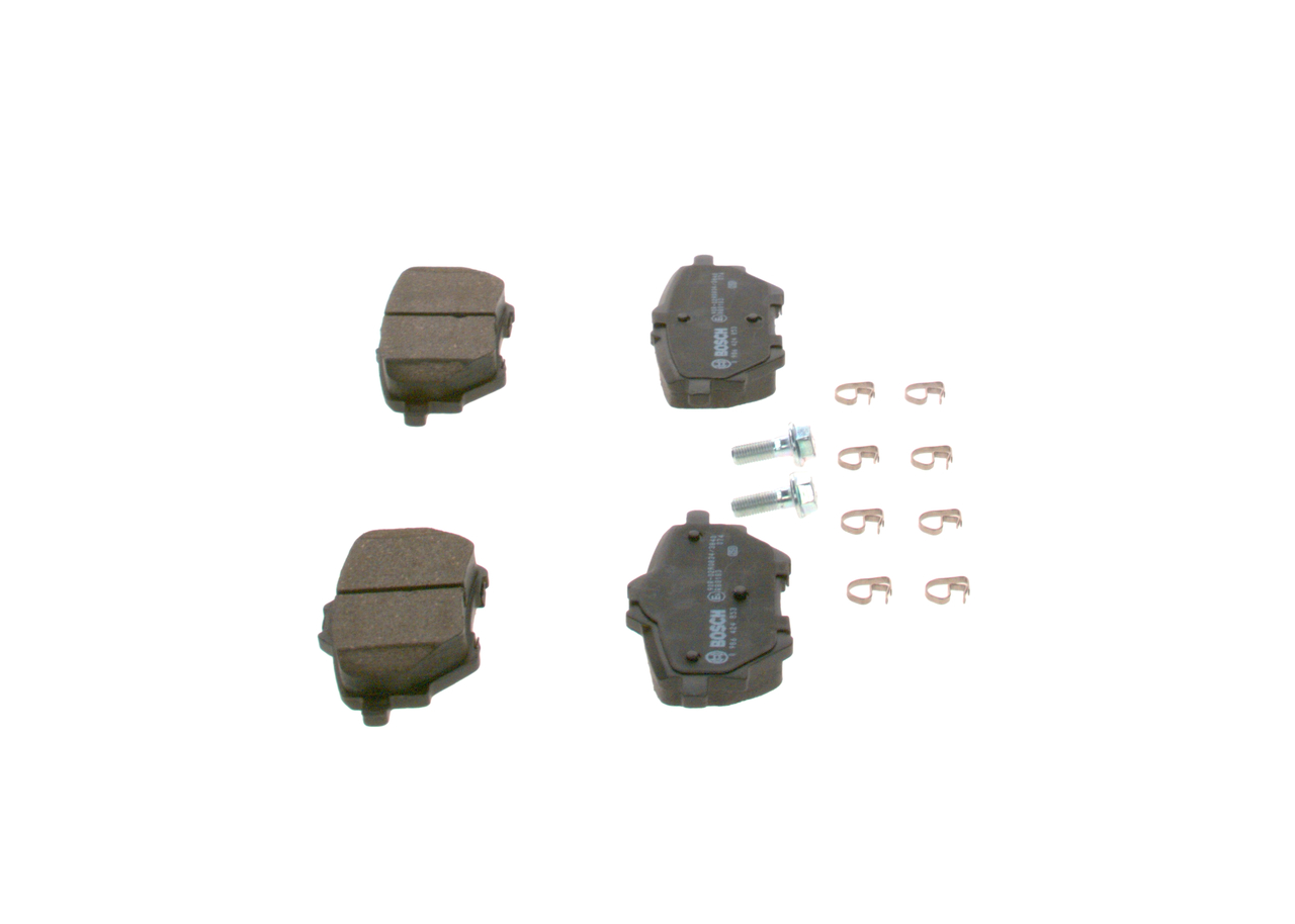 BOSCH 0 986 424 853 Bremsbelagsatz, Scheibenbremse