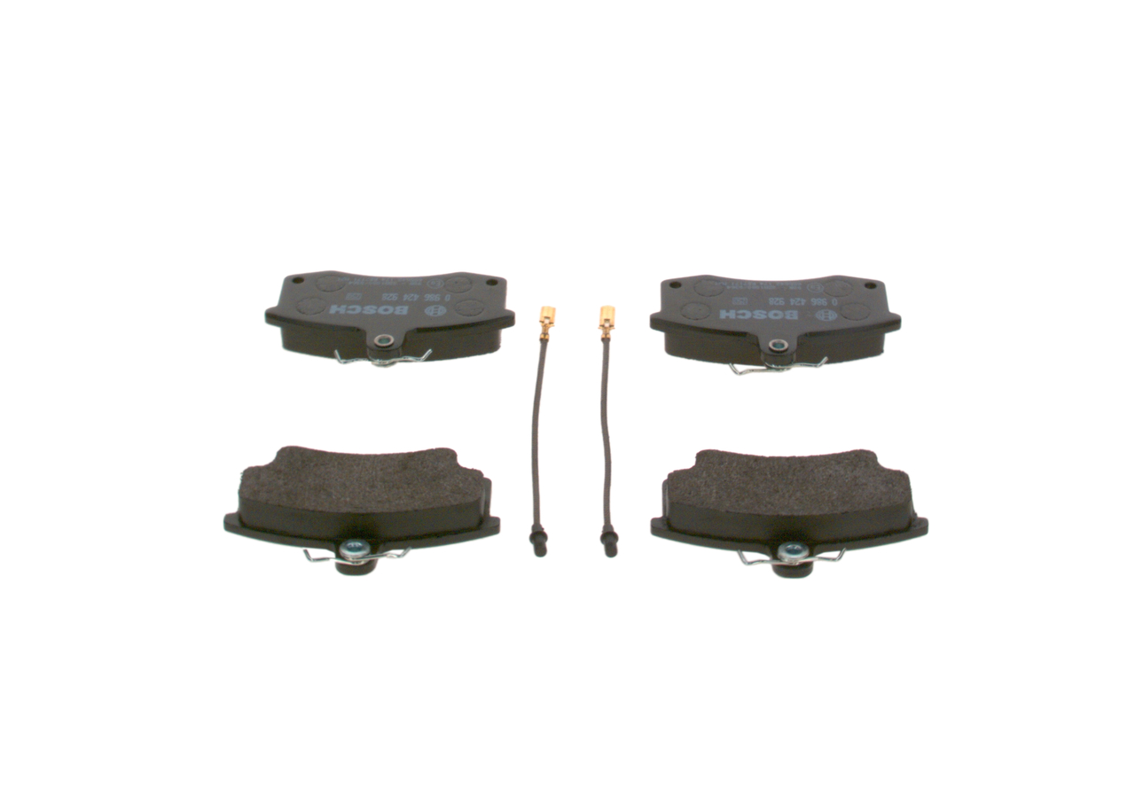 BOSCH 0 986 424 928 Bremsbelagsatz, Scheibenbremse