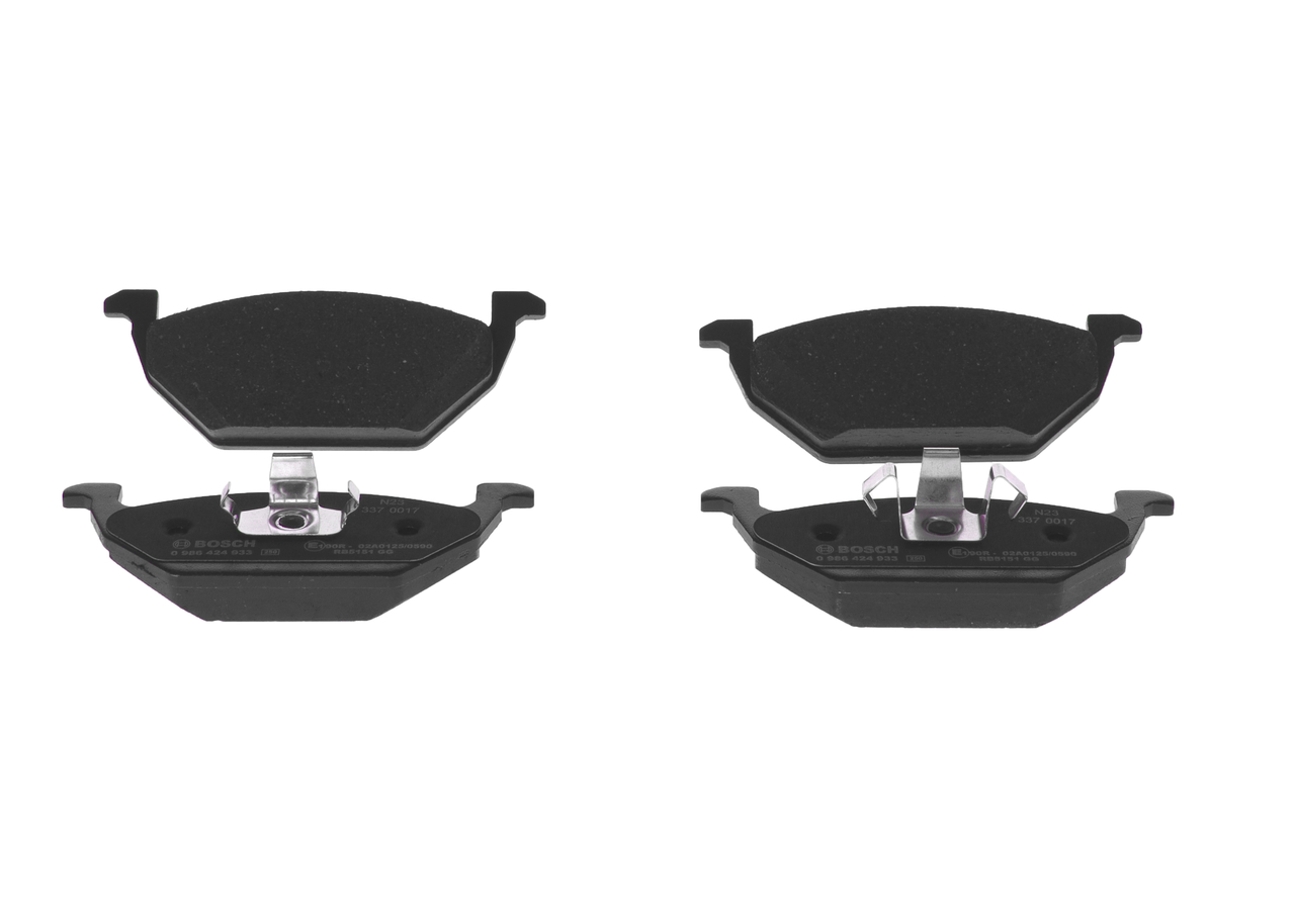 BOSCH 0 986 424 933 Bremsbelagsatz, Scheibenbremse