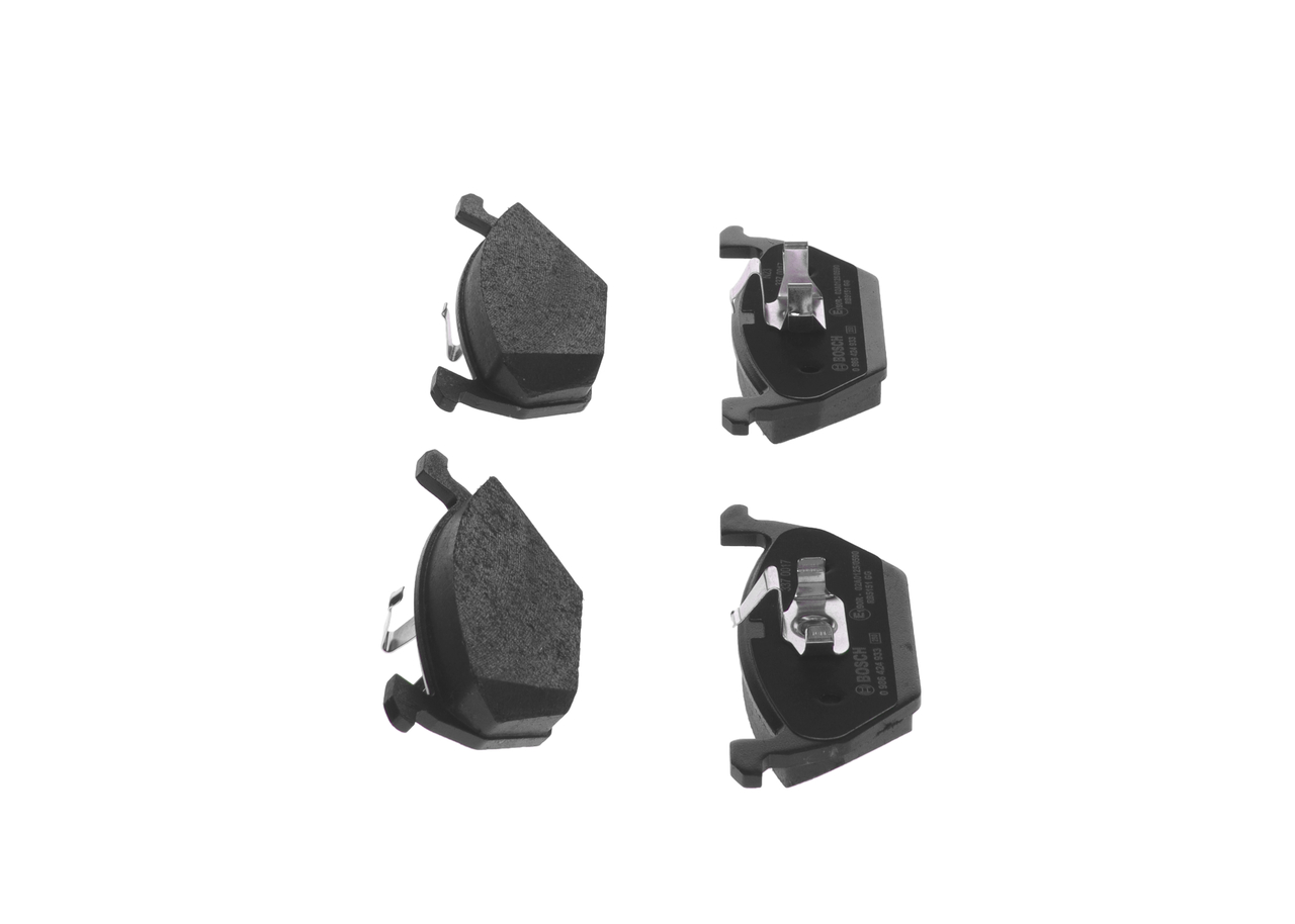 BOSCH 0 986 424 933 Bremsbelagsatz, Scheibenbremse