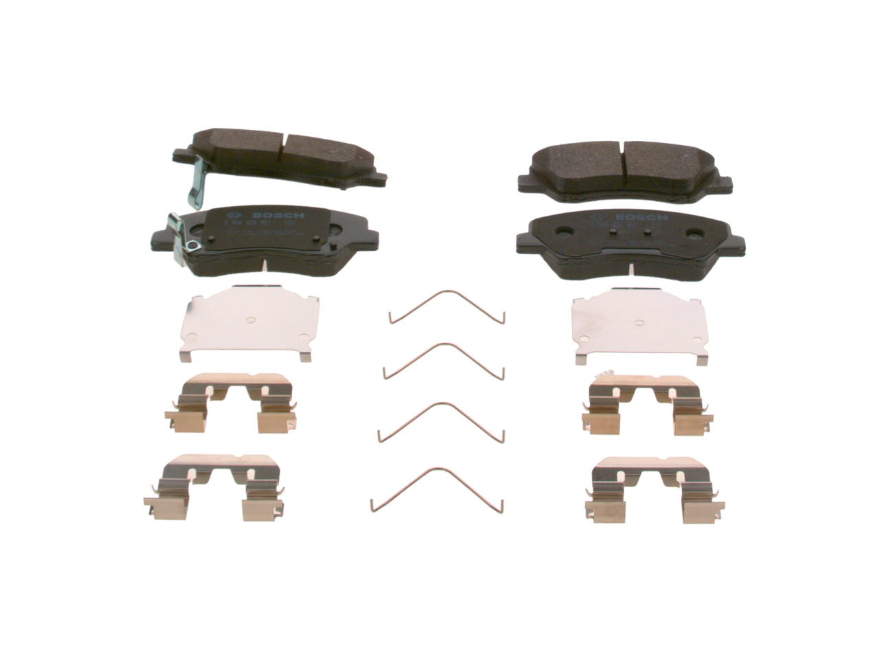 BOSCH 0 986 424 951 Bremsekloss sett