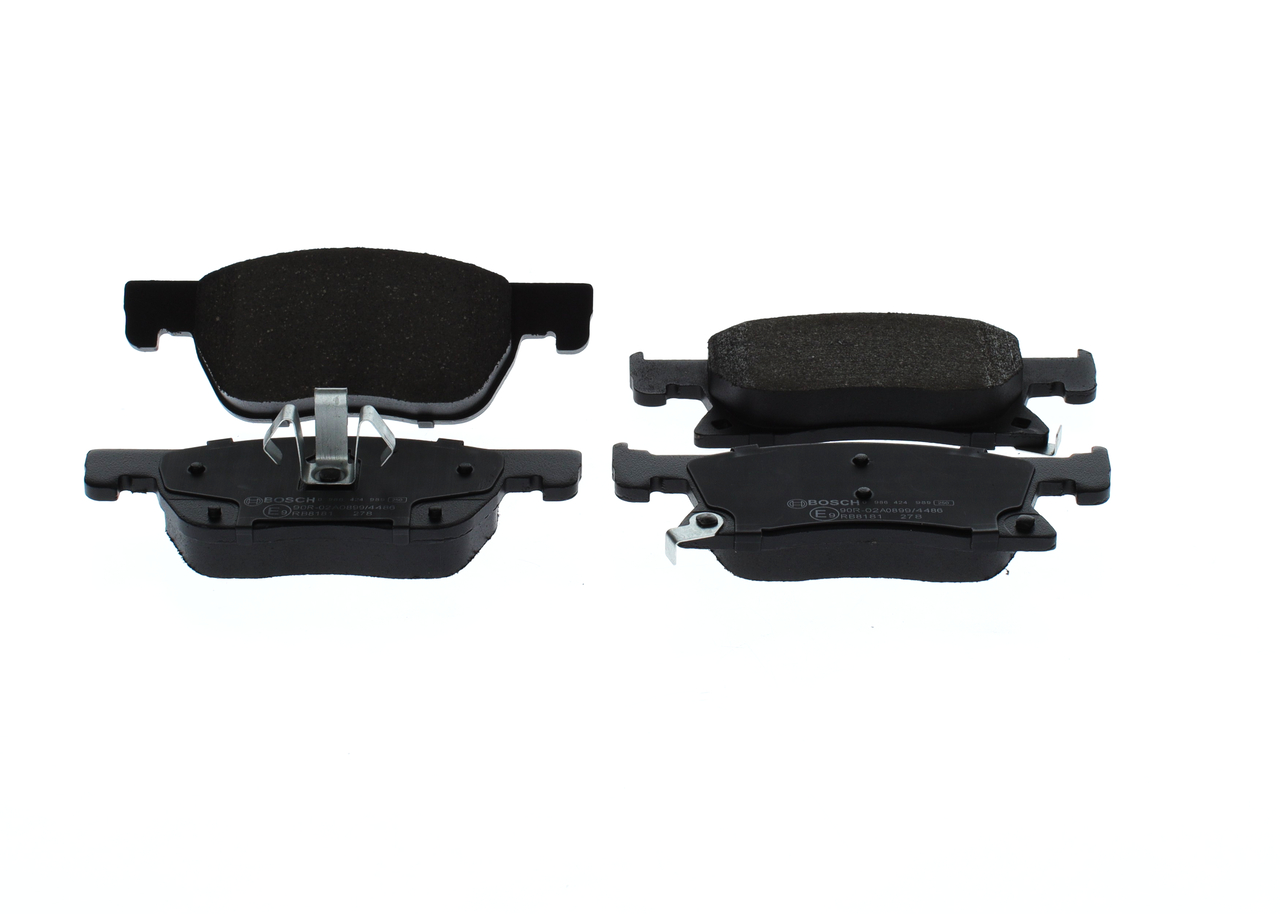 BOSCH 0 986 424 989 Bremsbelagsatz, Scheibenbremse